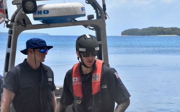 U.S. Coast Guard delivers USAID and IOM aid to Yap State communities