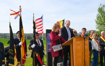 American and Belgian Families honor the Royal Flush Airmen