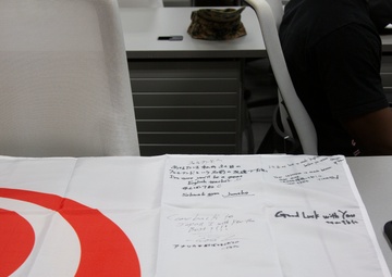 Camp Schwab Adult English Program Completion Ceremony/キャンプ・シュワブ英会話クラス修了式