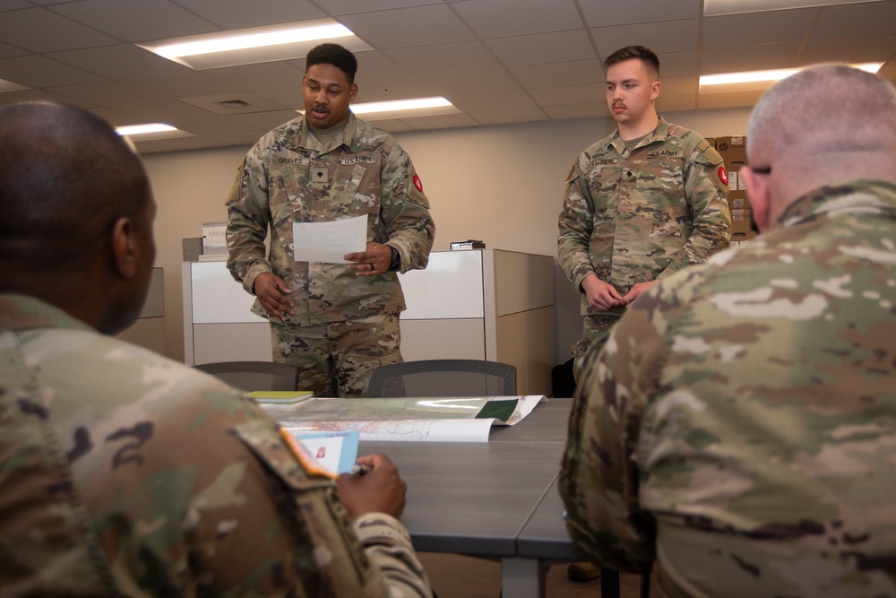 British team takes Engineer School’s inaugural Regimental Best Mapper Competition title