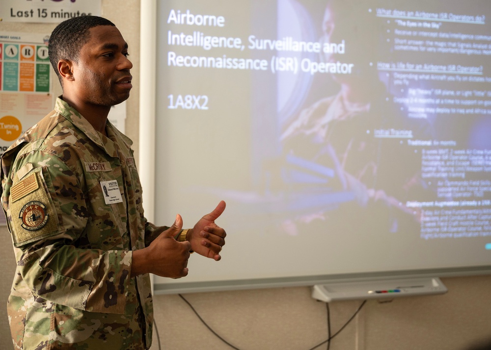 70th ISRW partners with 317th RCS for local recruiting engagement