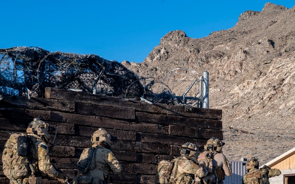 Special Tactics Airmen conduct a direct-action training mission during Emerald Warrior 24 (EW24)