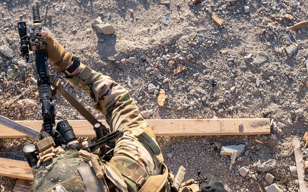 Special Tactics Airmen conduct a direct-action training mission during Emerald Warrior 24 (EW24)