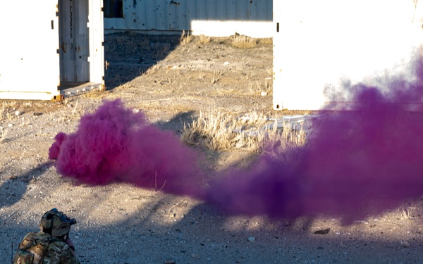Special Tactics Airmen conduct a direct-action training mission during Emerald Warrior 24 (EW24)