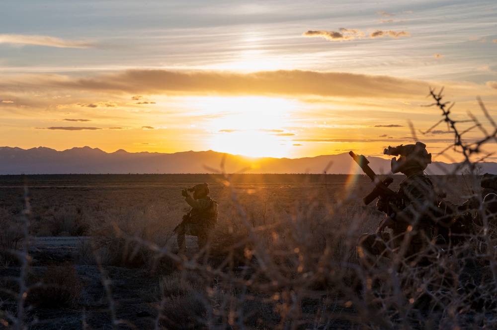 Special Tactics Airmen conduct a direct-action training mission during Emerald Warrior 24 (EW24)