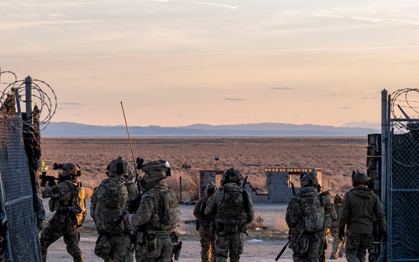 Special Tactics Airmen conduct a direct-action training mission during Emerald Warrior 24 (EW24)