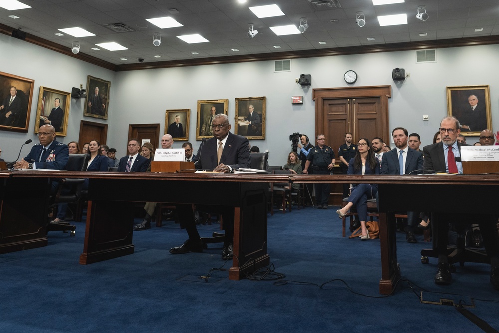 17 APR 24 |  SECDEF, CJCS and USD (Comptroller) HAC-D  Hearing
