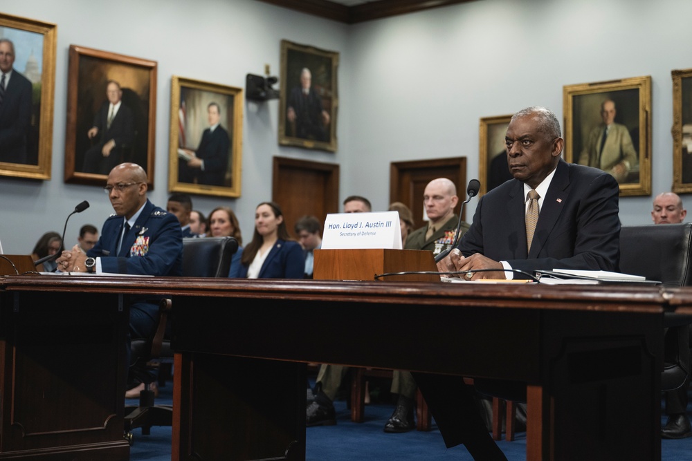 17 APR 24 |  SECDEF, CJCS and USD (Comptroller) HAC-D  Hearing