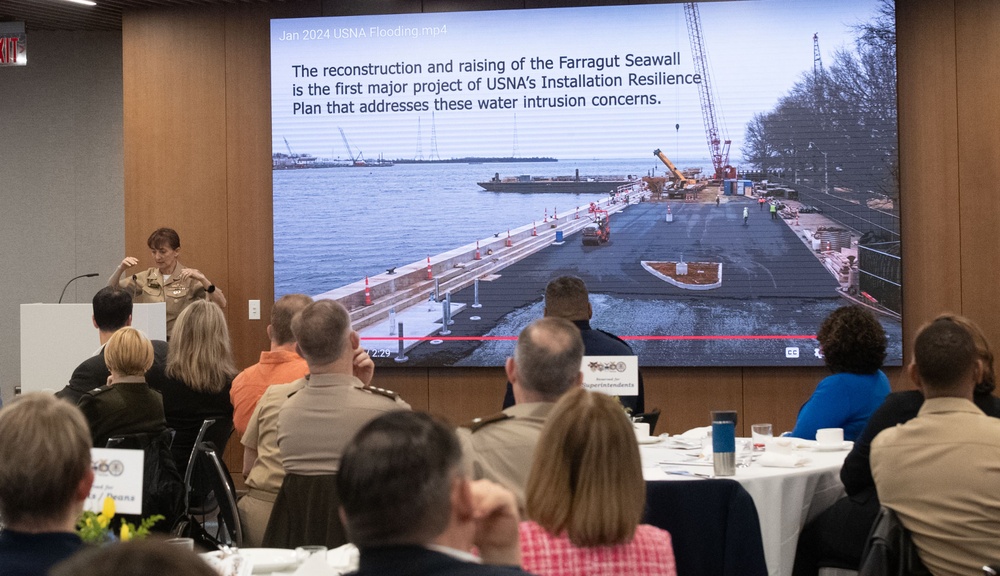 Conference of Service Academy Superintendents (COSAS) in Hopper Hall