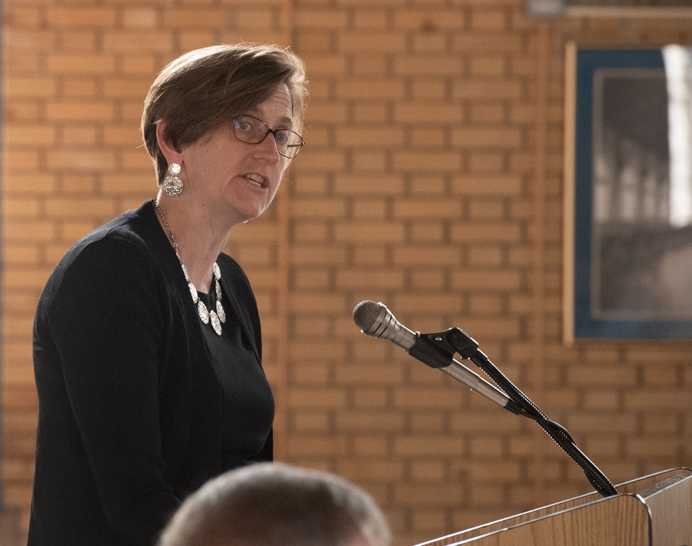 Annual Promotion and Tenure Ceremony in Dahlgren Hall.