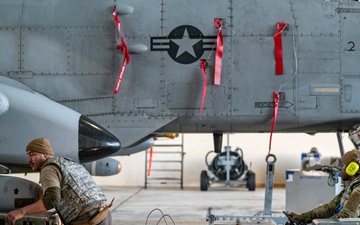Ready Tiger 24-1: Airmen load munitions onto A-10C Thunderbolt II