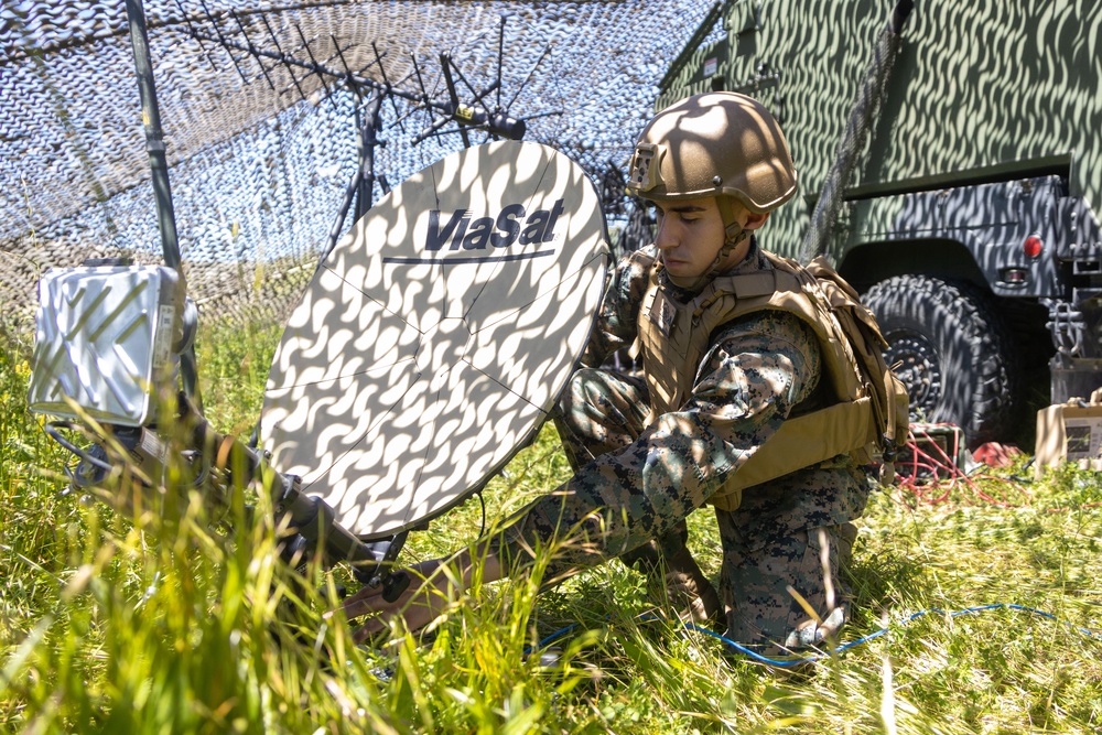 1st MARDIV Marines compete in annual communications competition