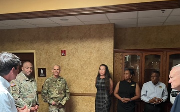 Readiness, resilience on display during IMCOM command visit to Fort Stewart-Hunter Army Airfield