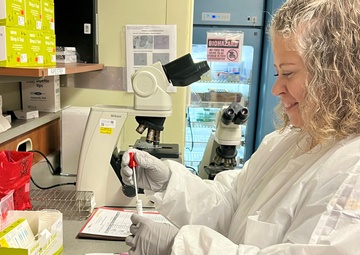 BJACH Lab clinical training site for LSUA medical laboratory science program