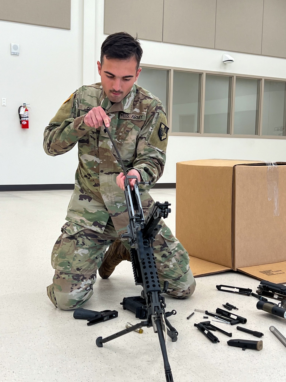 Military Intelligence Readiness Command NCO and Soldier of the Year Competition: Weapons Assembly