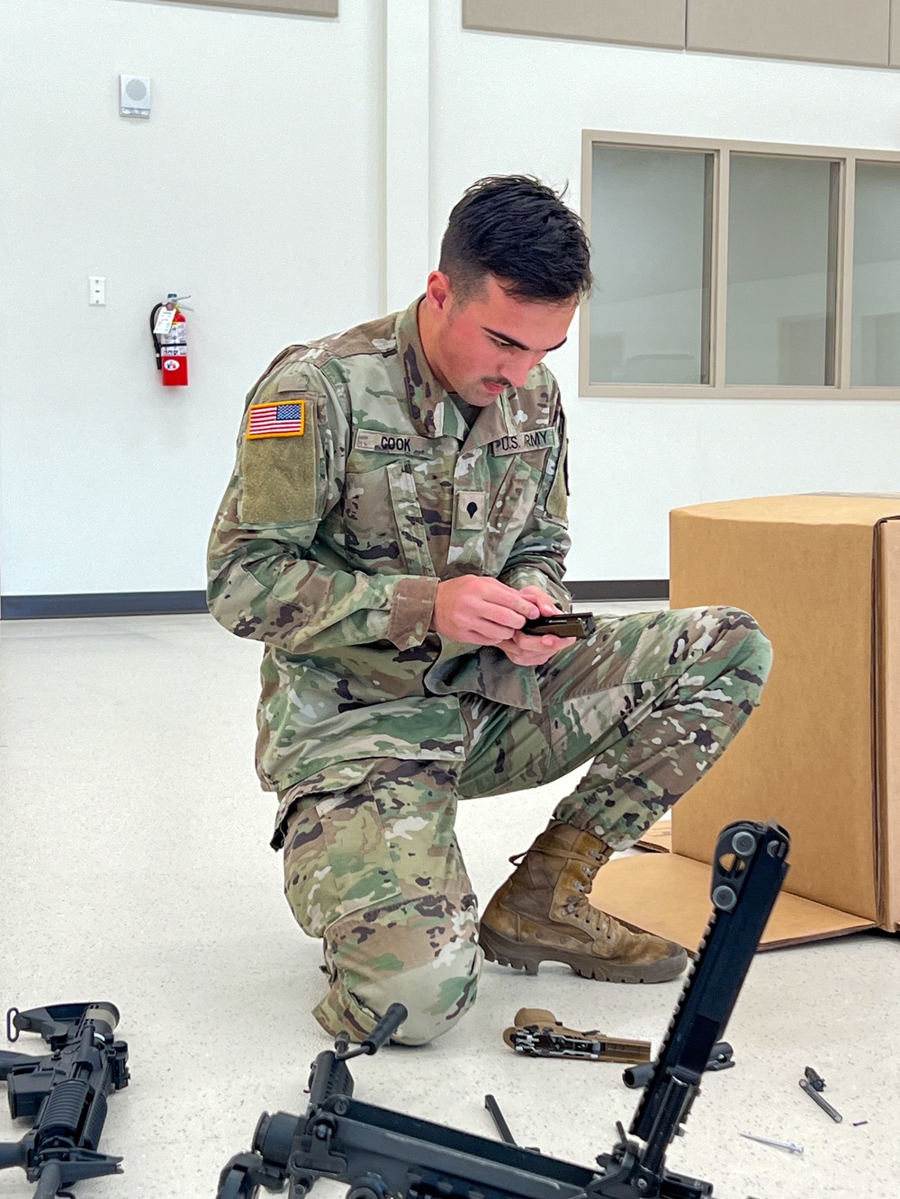 Military Intelligence Readiness Command NCO and Soldier of the Year Competition: Weapons Assembly