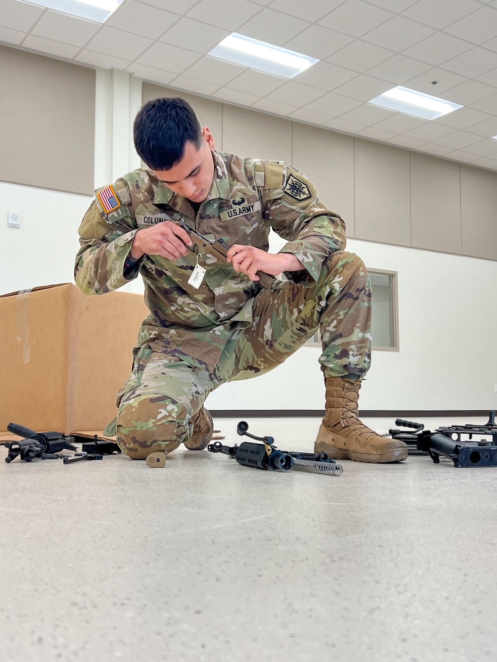 Military Intelligence Readiness Command NCO and Soldier of the Year Competition: Weapons Assembly