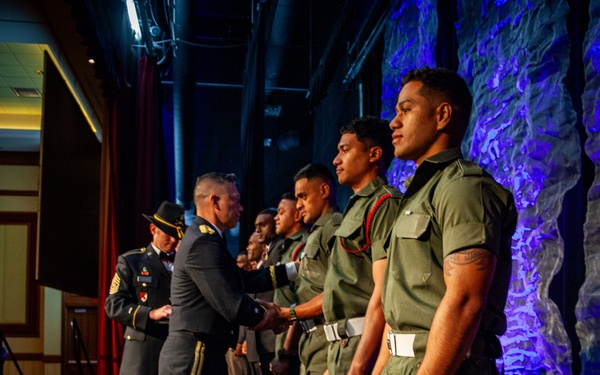 State Partners from Fiji and Tonga are Awarded during 2024 Nevada National Guard Best Warrior Competition