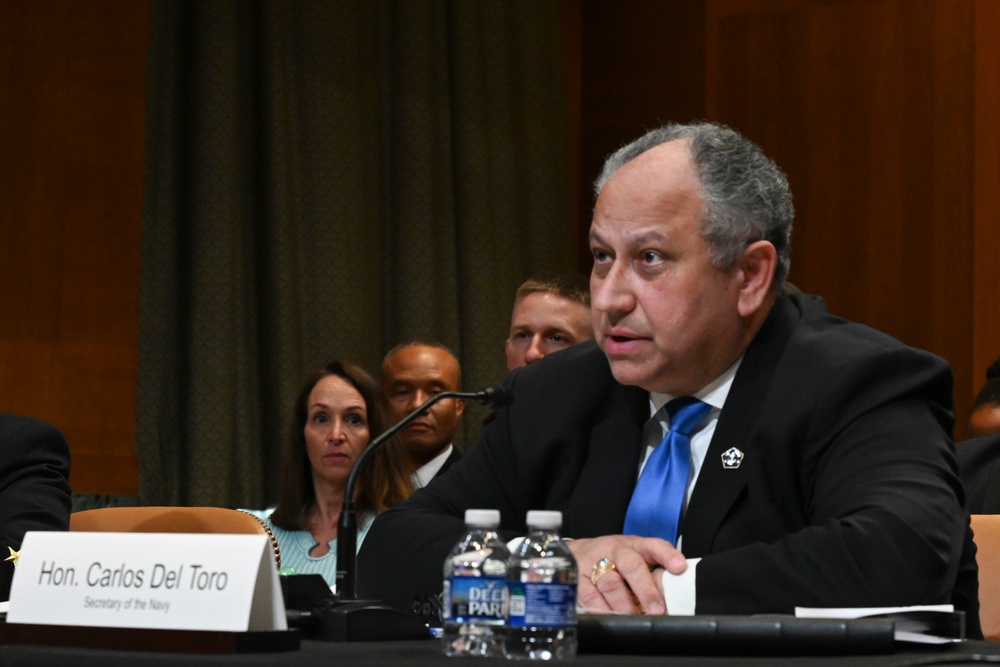 SECNAV Delivers Testimony at the Senate Appropriations Committee's Subcommittee on Defense Hearing