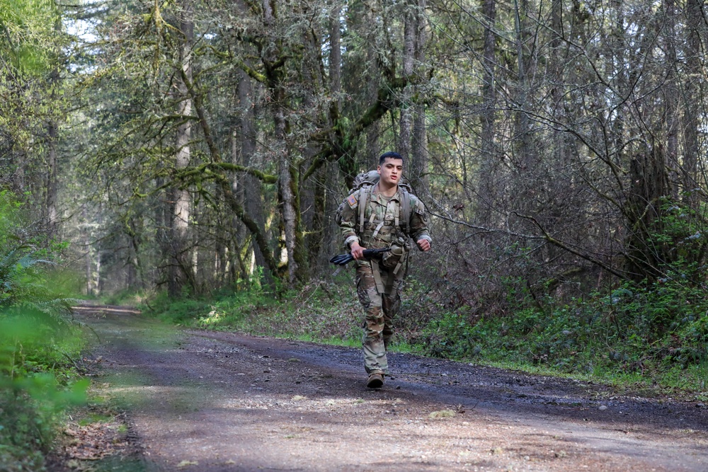 Military Intelligence Readiness Command NCO and Soldier of the Year Competition: 12-mile ruck