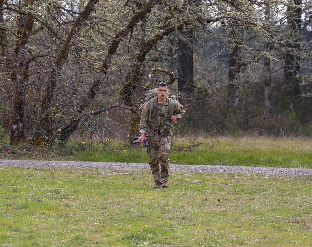 Military Intelligence Readiness Command NCO and Soldier of the Year Competition: 12-mile ruck