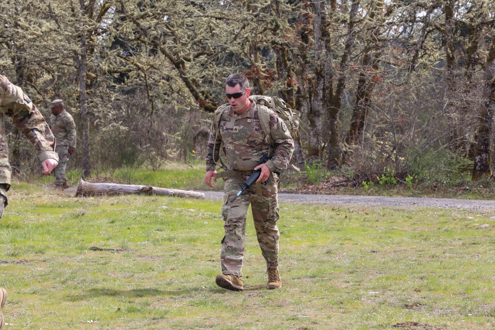 Military Intelligence Readiness Command NCO and Soldier of the Year Competition: 12-mile ruck