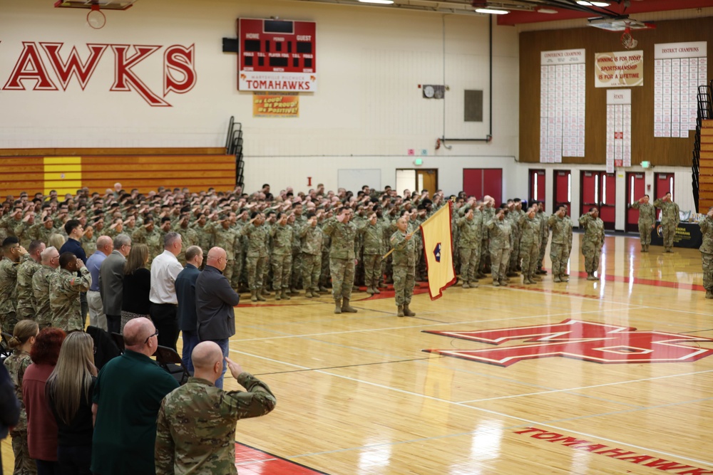 364th ESC Farewell Ceremony