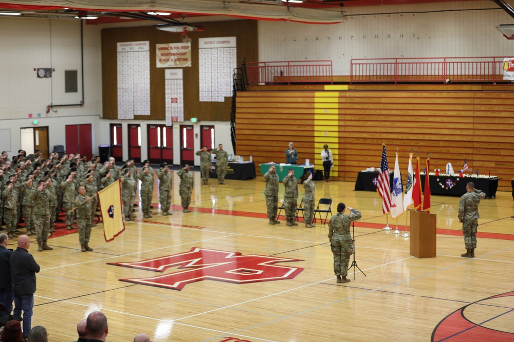 364th ESC Farewell Ceremony