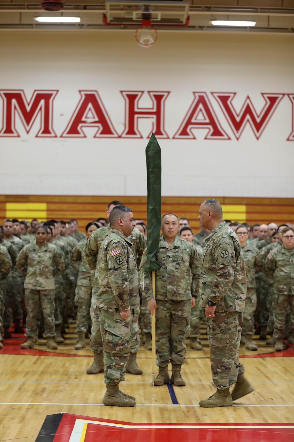 364th ESC Farewell Ceremony
