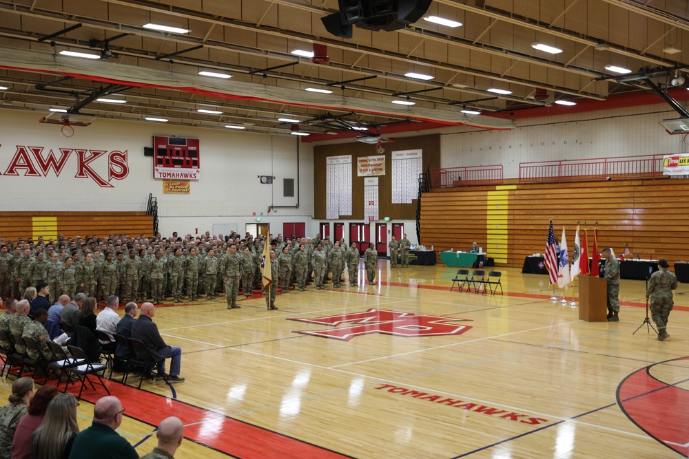 364th ESC Farewell Ceremony