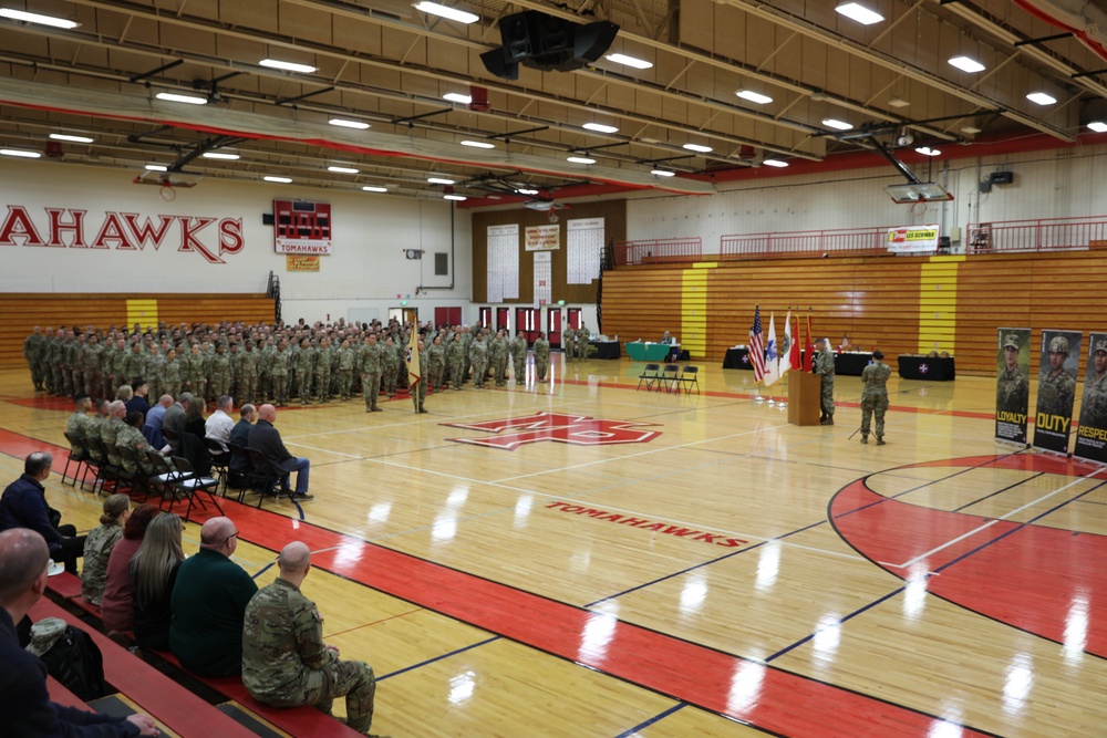 364th ESC Farewell Ceremony