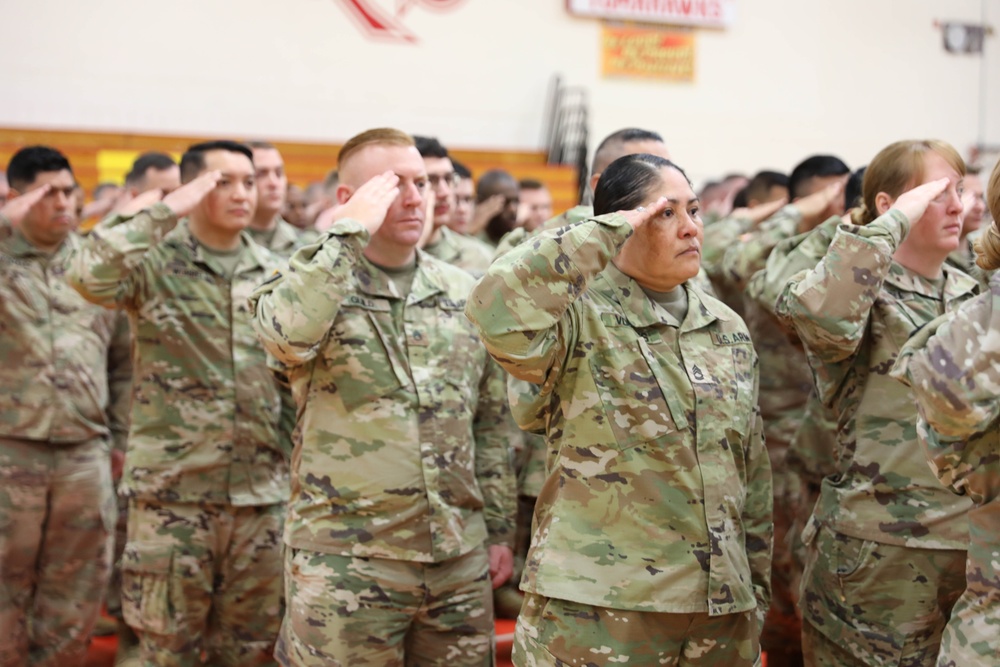 364th ESC Farewell Ceremony