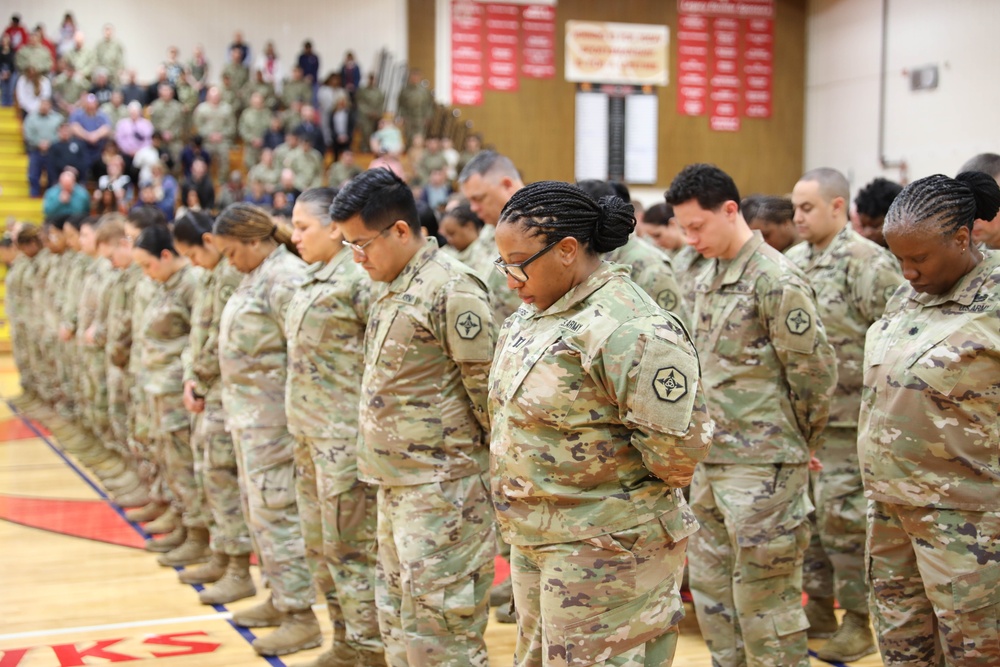 364th ESC Farewell Ceremony