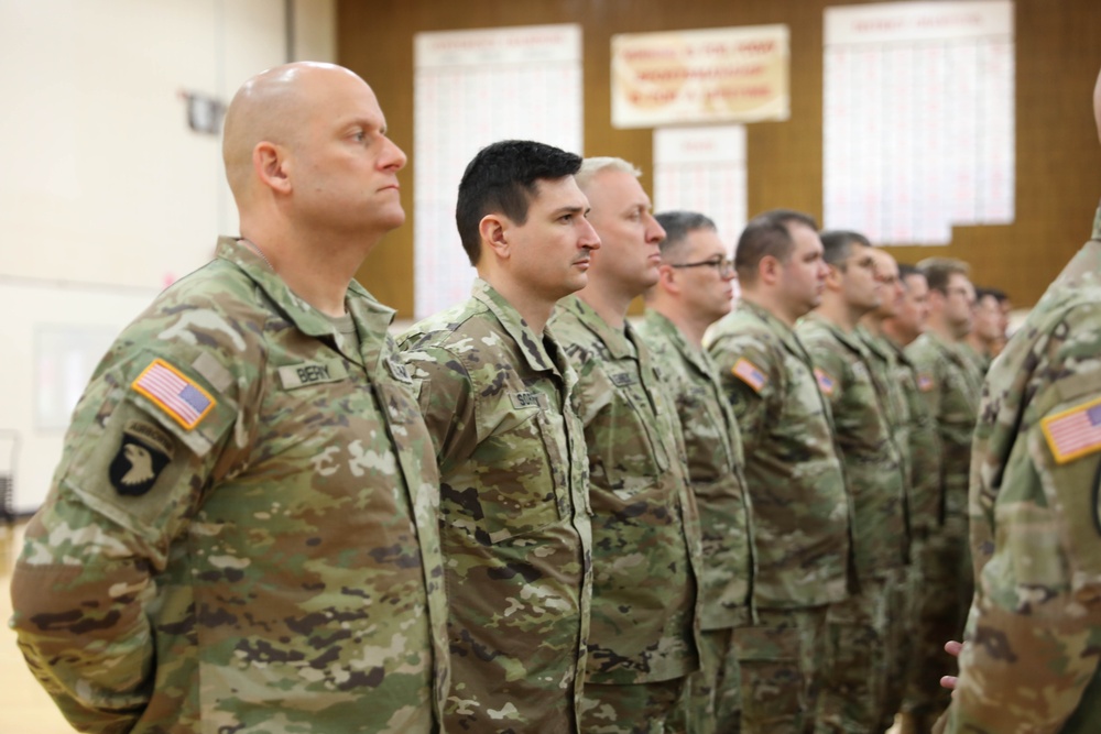 364th ESC Farewell Ceremony