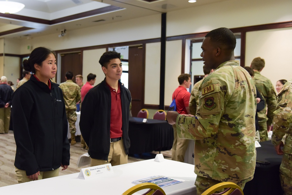 ROTC cadets visit Travis AFB