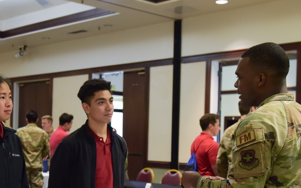 ROTC cadets visit Travis AFB