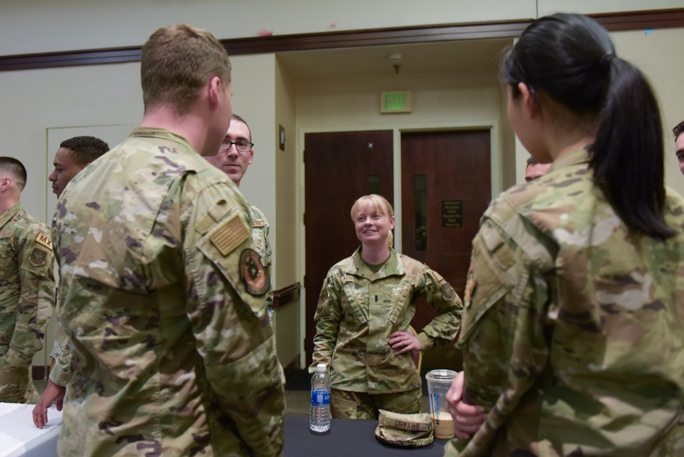 ROTC cadets visit Travis AFB