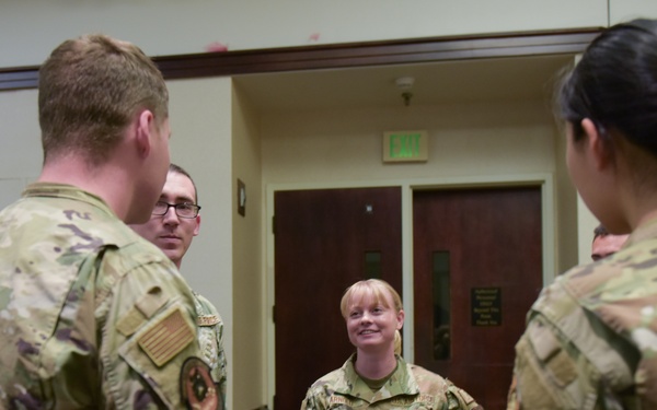 ROTC cadets visit Travis AFB