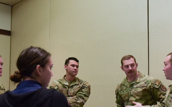 ROTC cadets visit Travis AFB
