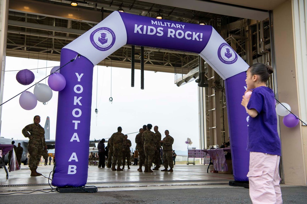 DODEA, Team Yokota gathers for Month of the Military Child proclamation
