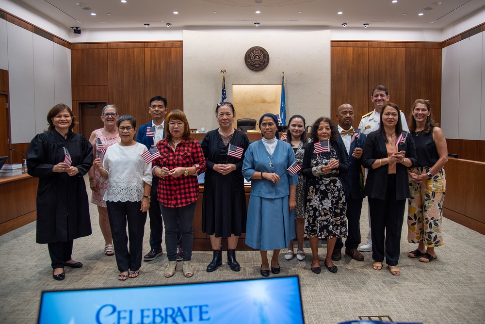 CJRM Welcomes New Americans in the CNMI