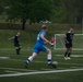 U.S. Marines Compete Against the Royal Marines During the 2024 Virginia Gauntlet Soccer Match