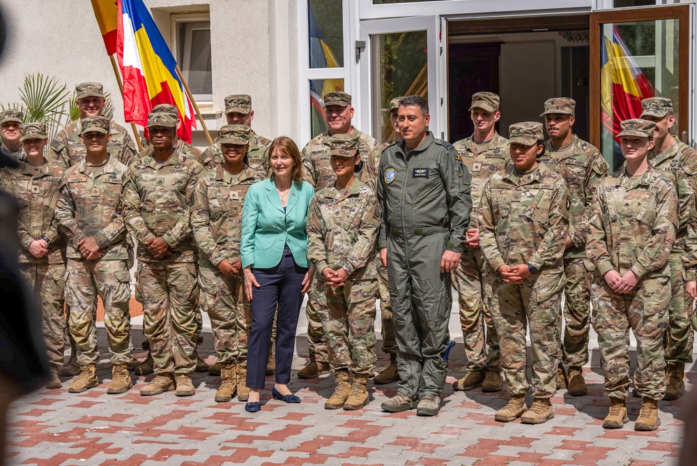 US Ambassador to Romania visits Mihail Kogalniceanu Air Base