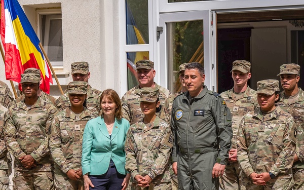 US Ambassador to Romania visits Mihail Kogalniceanu Air Base