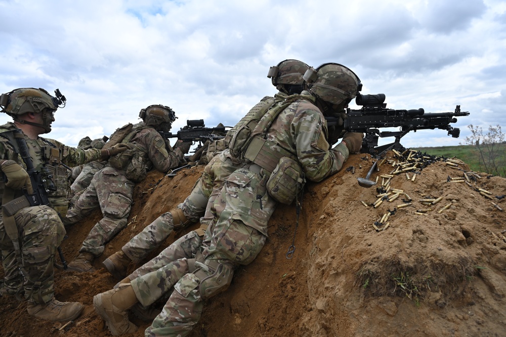 Saber Strike 24: Eagle Troop Combined Arms Training Exercise