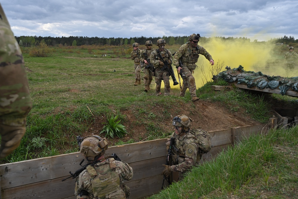 Saber Strike 24: Eagle Troop Combined Arms Training Exercise