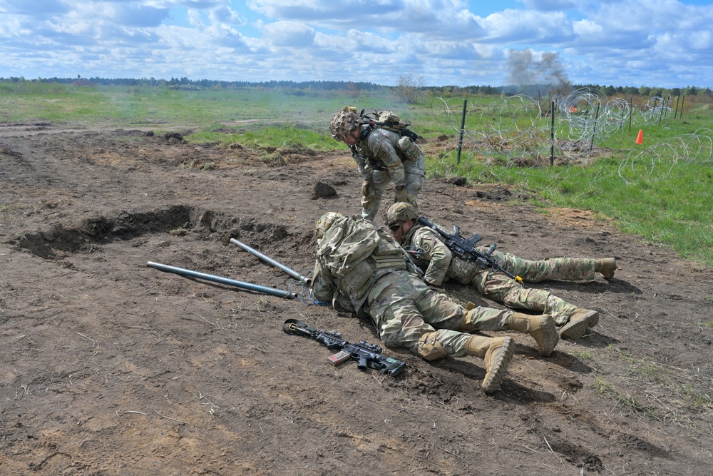 Saber Strike 24: Fox Troop Combined Arms Training Exercise