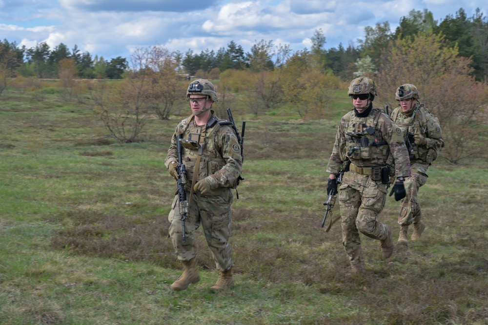 Saber Strike 24: Fox Troop Combined Arms Training Exercise