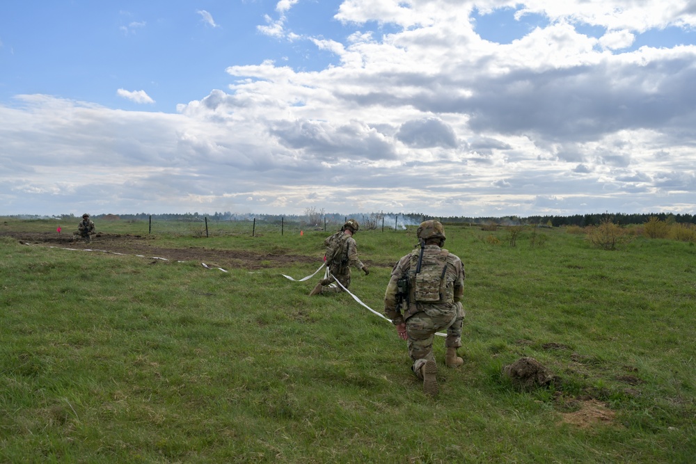 Saber Strike 24: Fox Troop Combined Arms Training Exercise