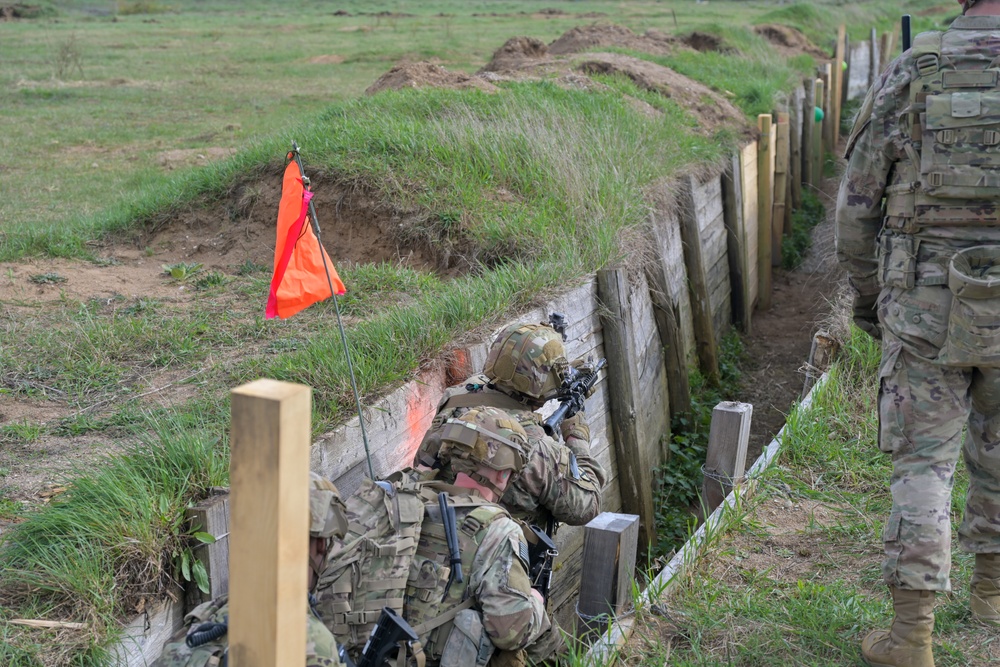 Saber Strike 24: Fox Troop Combined Arms Training Exercise